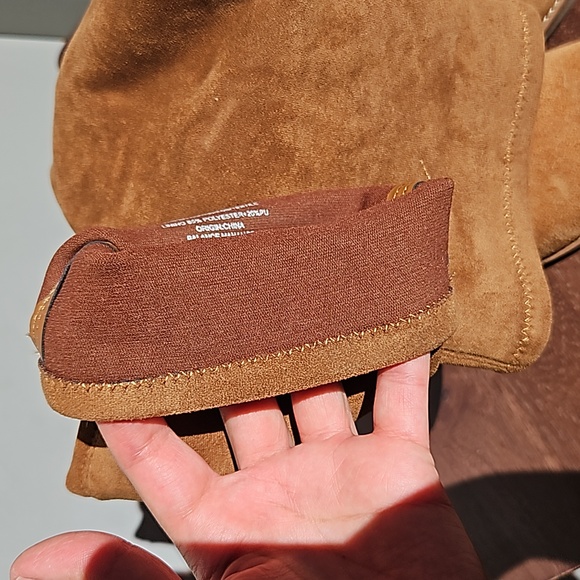 Blondo Waterproof Cow Suede Knee Length Blook Boots Heel 7.5 - Picture 14 of 15